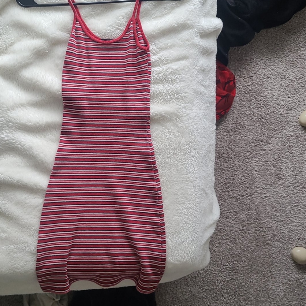 Tight stripe dress